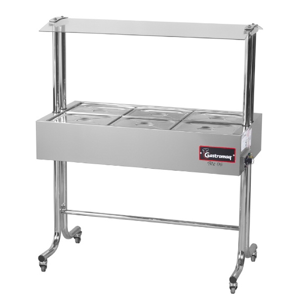 Buffet Trmico 6 Cubas BTE-06ST 220V Gastromaq