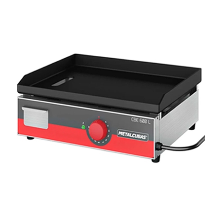 Chapa Bifeteira Eltrica CBE-600L 220V Metalcubas