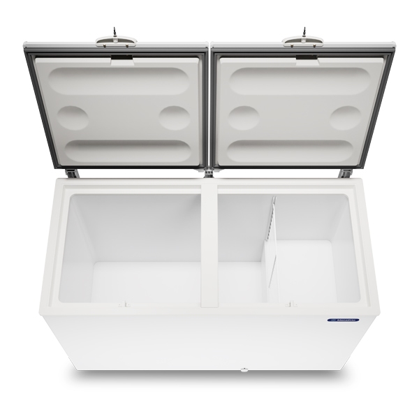 Freezer Refrigerador Dupla Ao Horizontal DA 420 220V Metalfrio