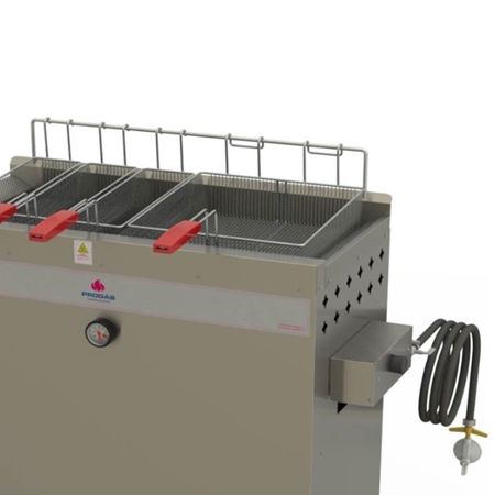 Fritadeira A Gs gua e leo 30 Litros PR-3000 BPG Progs