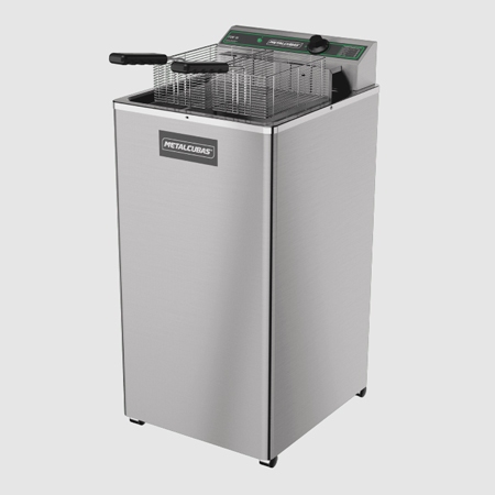 Fritadeira Eltrica Zona Fria 15 Litros De leo FOE 15 P 5500W 220V Metalcubas