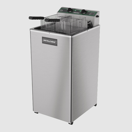 Fritadeira Eltrica Zona Fria 15 Litros De leo FOE 15 P 8000W 220V Metalcubas