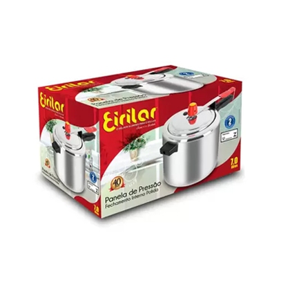 Panela Presso Polida 7 Litros Fechamento Interno Eirilar