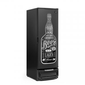 Cervejeira GCB-57PR 570L Porta Cega Adesivada 220V Gelopar