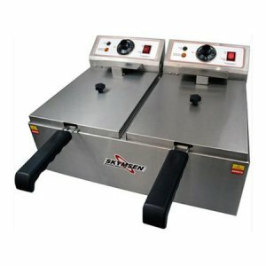 Fritadeira Eltrica FED-20-N 10 Litros Cuba Dupla Inox 6600W 220V Skymsen
