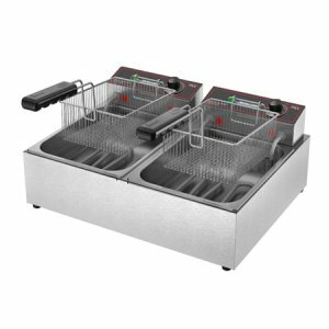 Fritadeira Eltrica FRCE 6 Litros Cuba Dupla Inox 6400W 220V Metalcubas