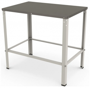 Mesa Desmontvel Tampo Inox 93X60 Sem Paneleiro Braesi