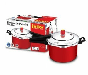 Panela Presso Red 7,5 Litros Fechamento Externo Eirilar