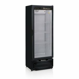 Refrigerador Expositor Vertical GPTU 40 410L Preto Gelopar