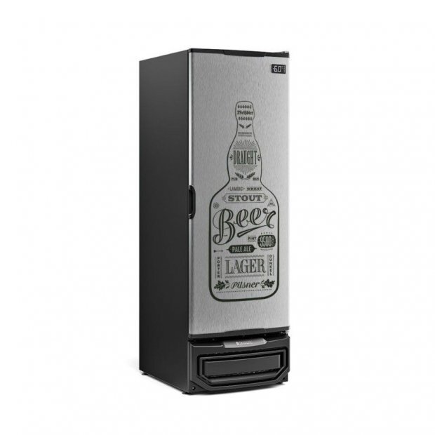 Cervejeira GCB-57GW 572L Porta Cega Adesivada Gelopar