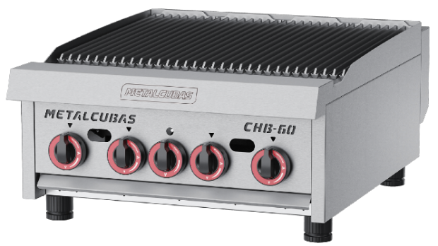 Char Broiler Ao Inox A Gs CHB-60 Metalcubas