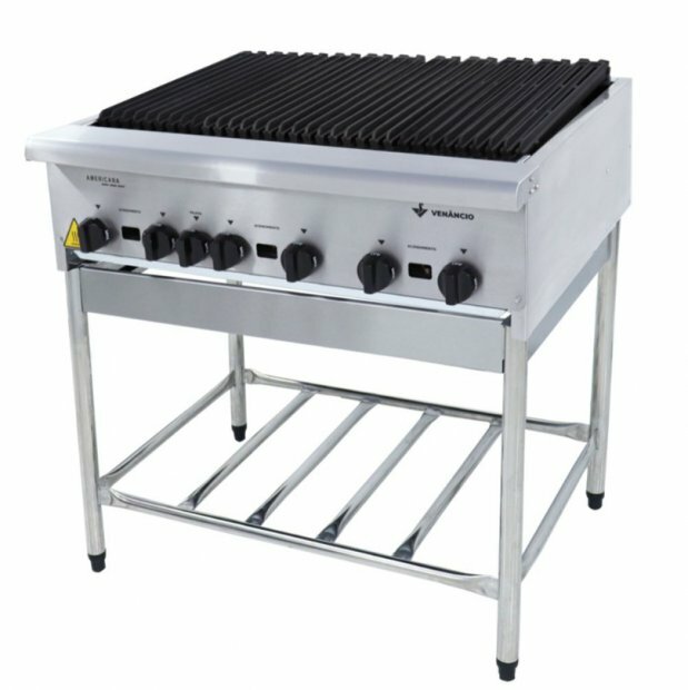 Char Broiler Profissional A Gs 90cm Com Ps CGG90 Venncio