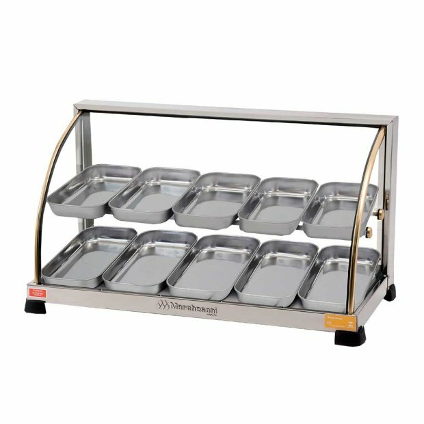 Estufa Curva 10 Bandejas Dupla Linha Ouro 220V Marchesoni