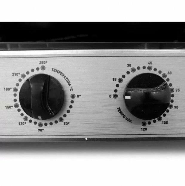 Forno Turbo Eltrico Analgico PRP-004 G2 VERMELHO 220V Progs