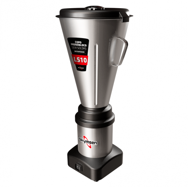 Liquidificador Comercial LS10 Inox Baixa Rotao Bivolt Skymsen