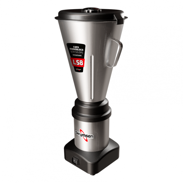 Liquidificador Comercial LS8 Inox Baixa Rotao Bivolt Skymsen