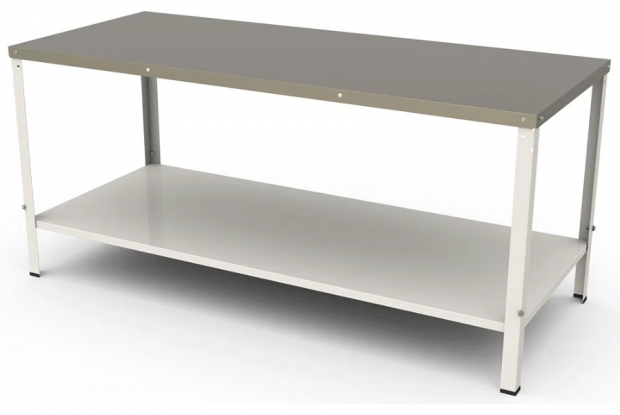 Mesa Desmontvel Tampo Inox 190X80 Com Paneleiro Braesi