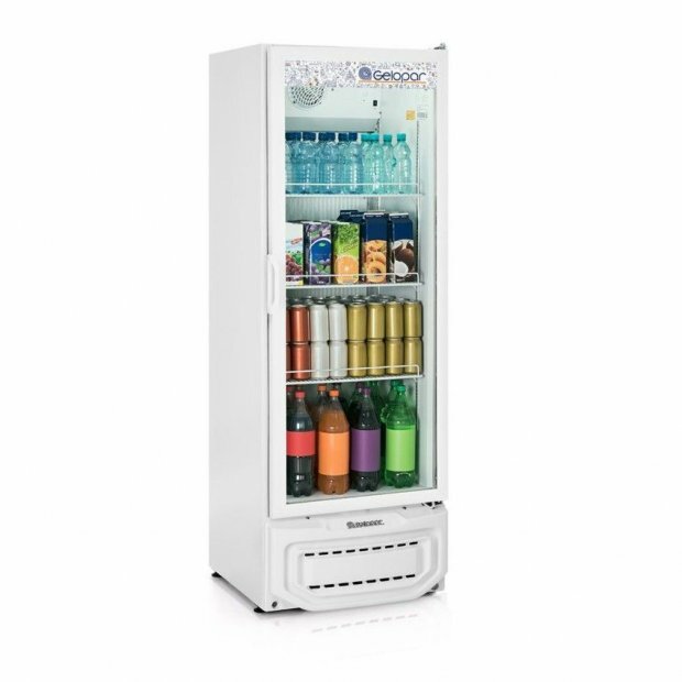 Refrigerador Expositor Vertical GPTU 40 410L Branco Gelopar